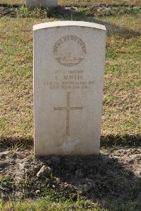 Ismailia War Memorial Cemetery - Austin, Christopher